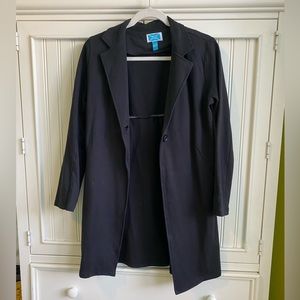 Black jacket.